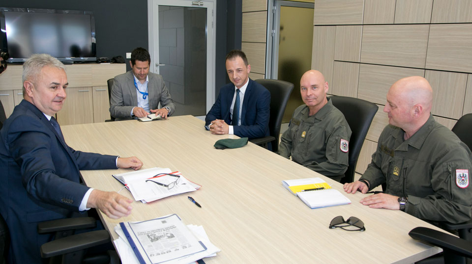 Maj Gen Waldner meeting with Mr Perica Stanić