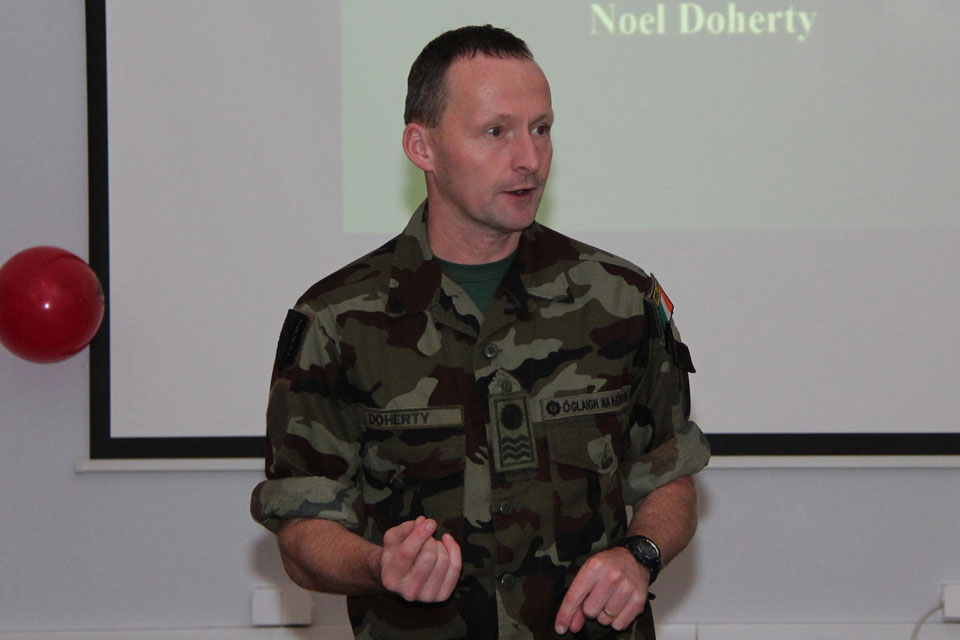 Company Sergeant Noel Doherty