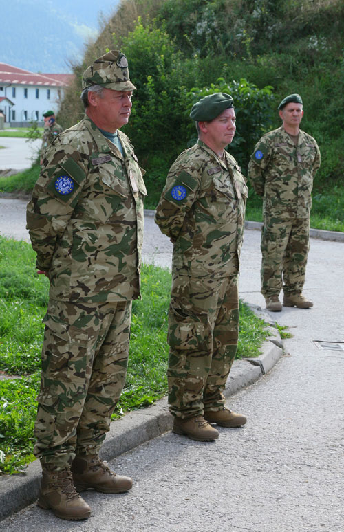 EUFOR’s Chief of Staff thanks departing Hungarian troops