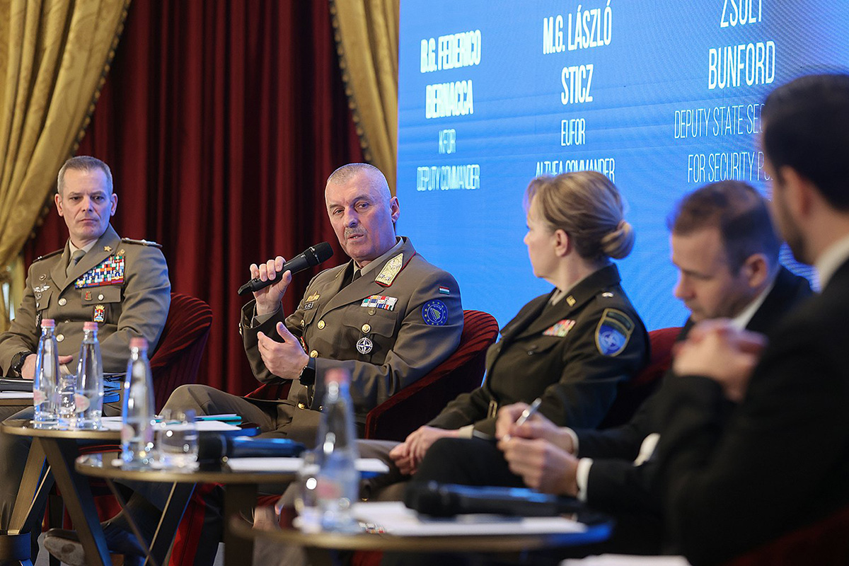 COM EUFOR attended the Budapest Balkans Forum in Budapest