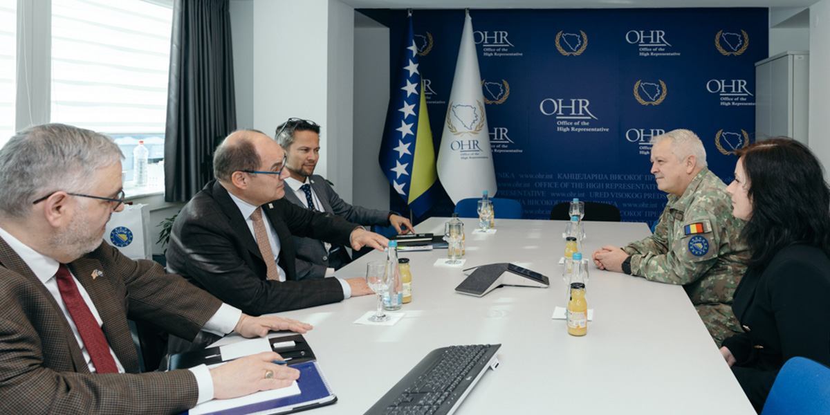 High Representative for Bosnia and Herzegovina, Christian Schmidt.