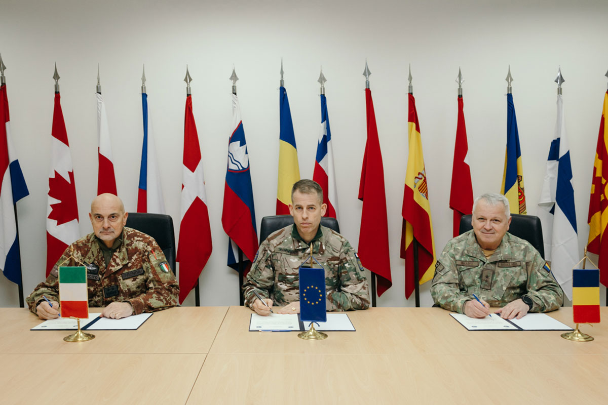 Signing of the Official Handover Document