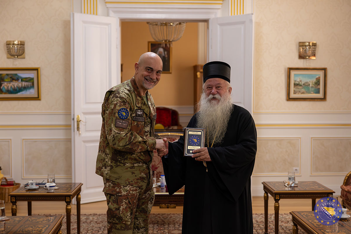 Zapovjednik EUFOR-a nastavlja dijalog s ključnim predstavnicima zajednica u Bosni i Hercegovini