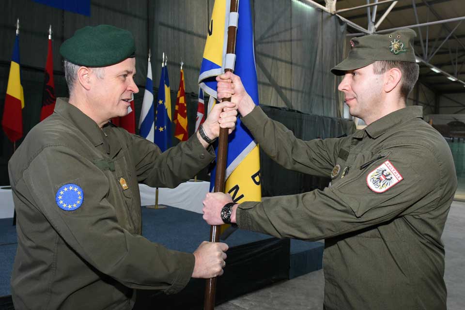 EUFOR Multinational Battalion Change of Command