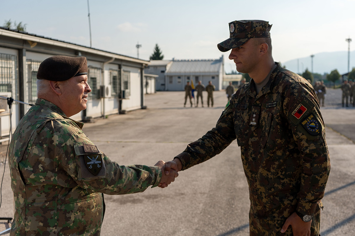 New Albanian Platoon Joins EUFOR’s Multinational Battalion!