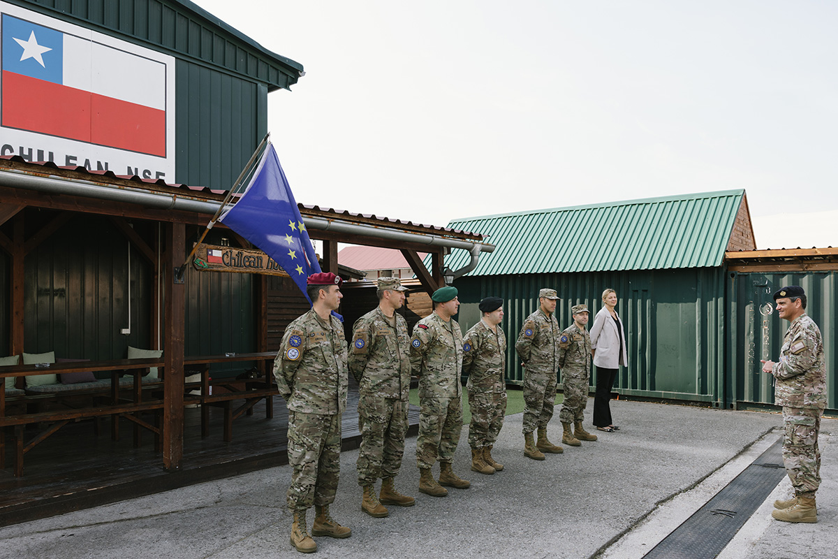 Strengthening International Partnerships at Camp Butmir