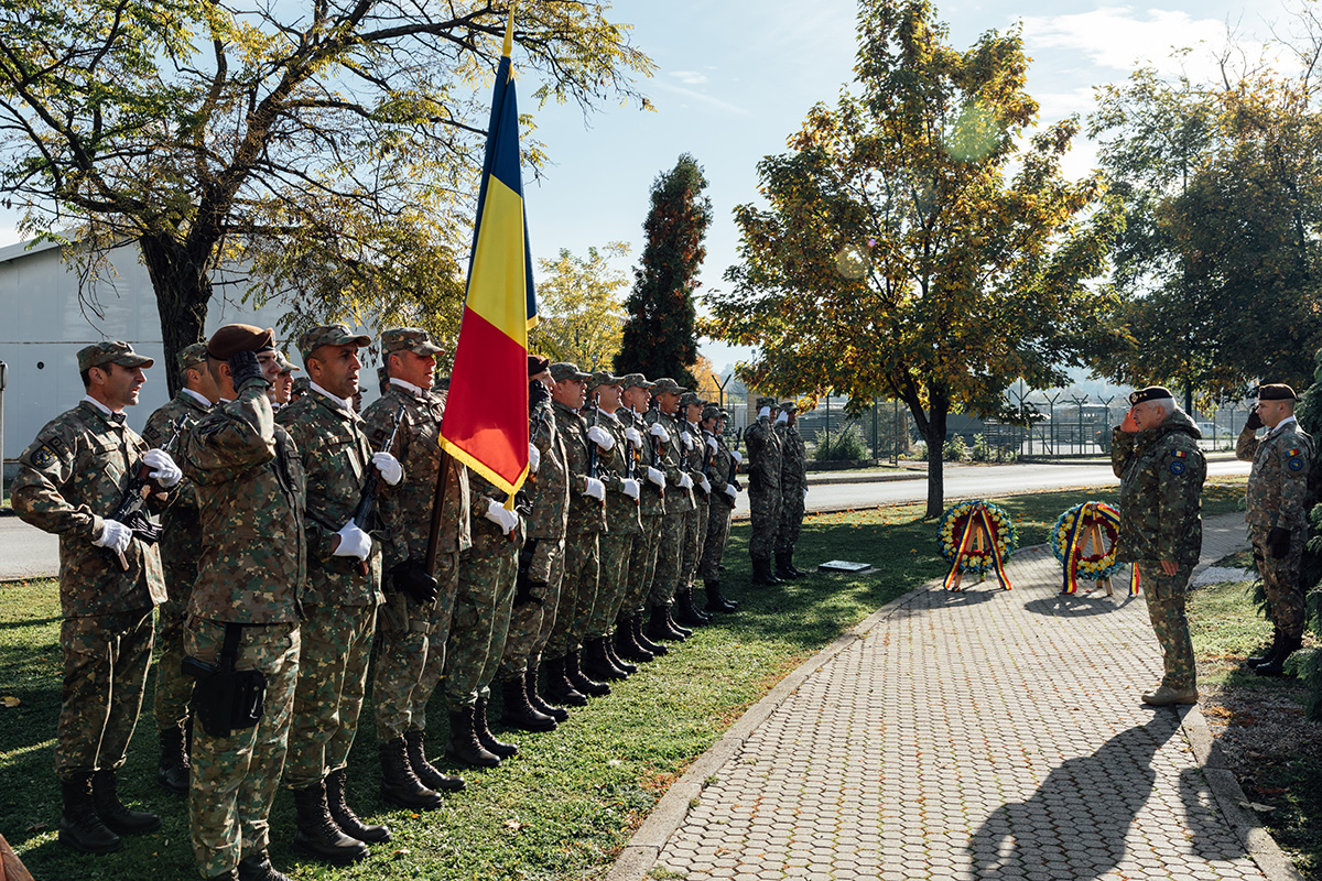 Romanian Armed Forces Day Celebrated in Camp Butmir