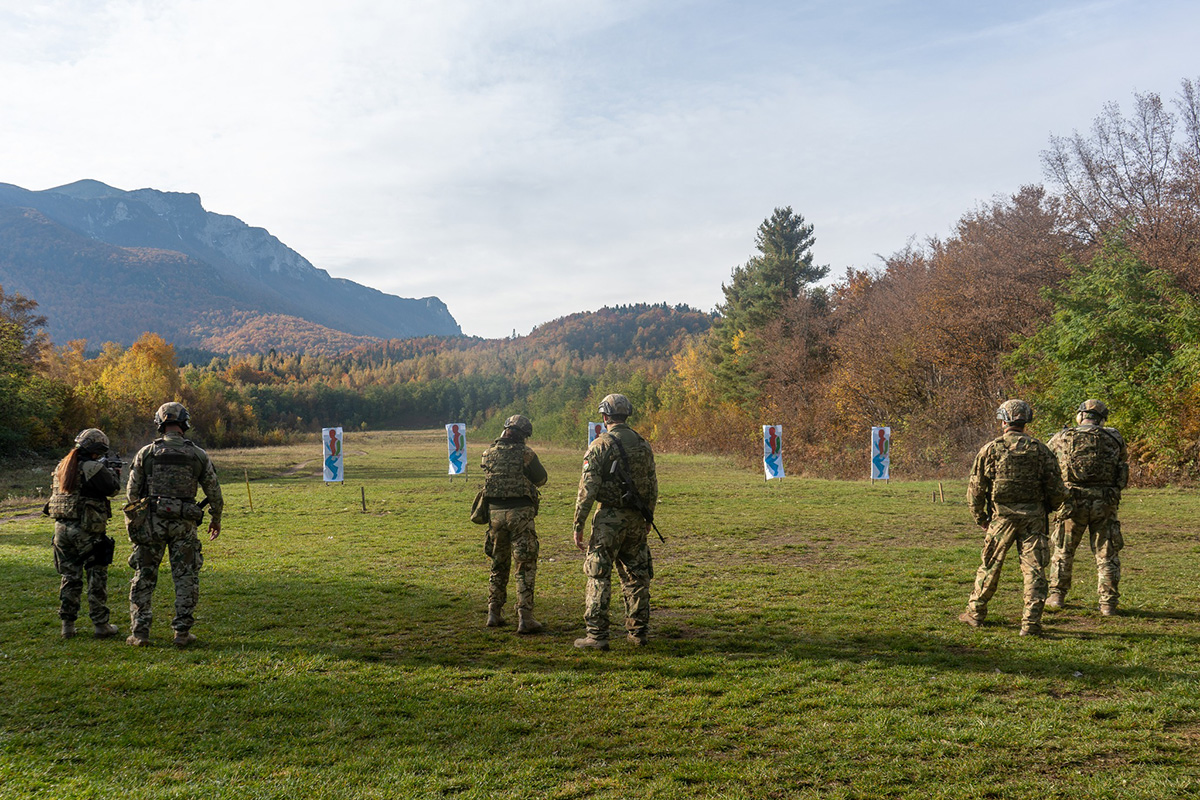 Precision in Action: EUFOR Live-Fire Training at Pazaric