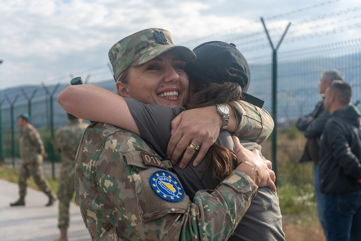 United in Strength: EUFOR Honors Romanian Armed Forces Day