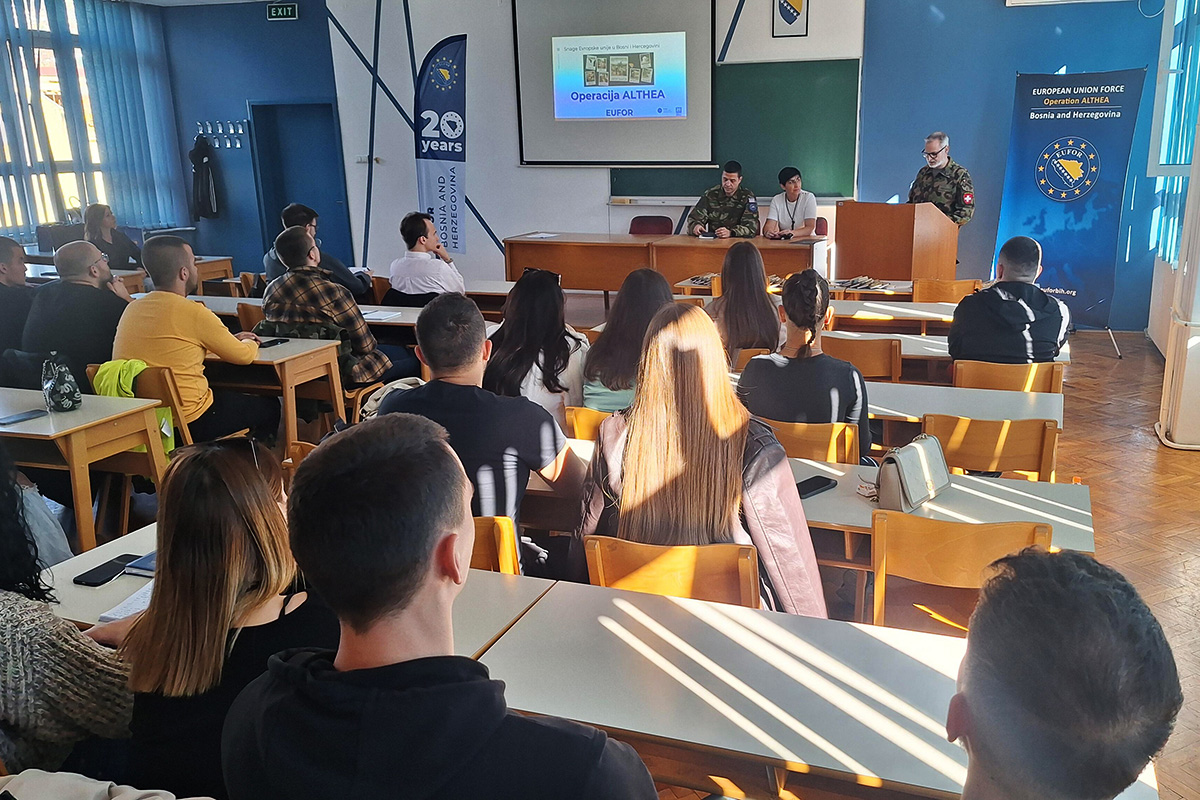Building Understanding: EUFOR at the University of Sarajevo