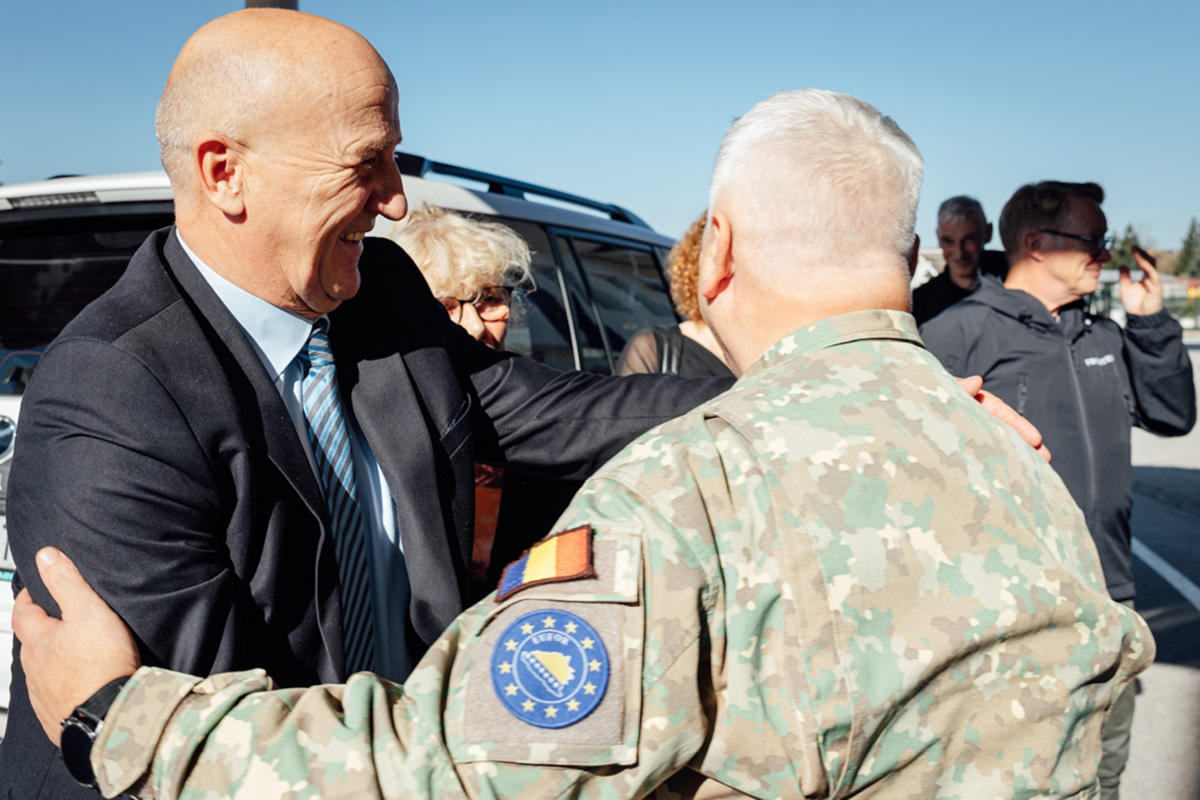 Strengthening Partnerships at Camp Butmir