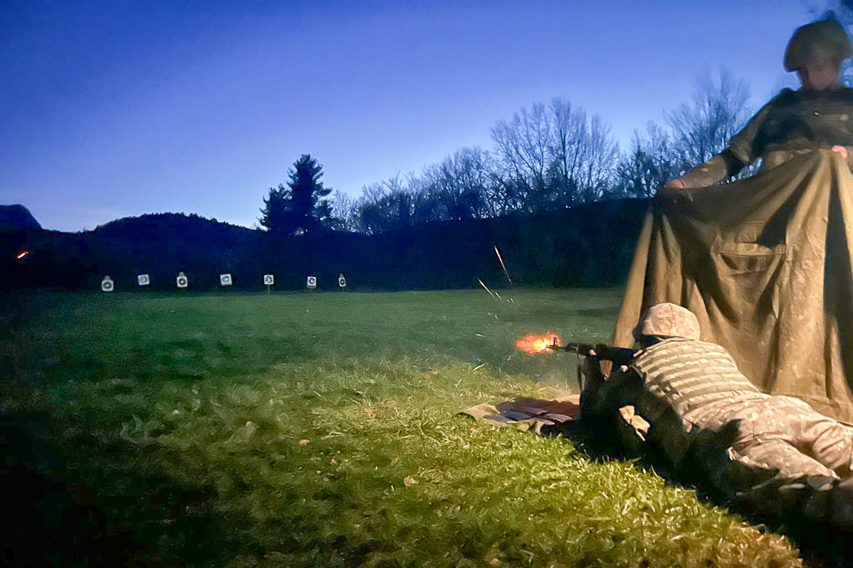 Romanian Company Conducts Live-Fire Exercise