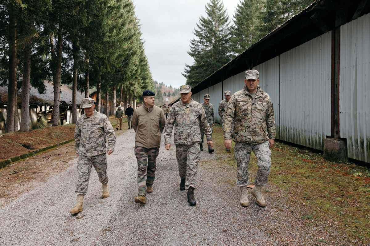 Operational Commander Visits Key Sites in Bosnia and Herzegovina