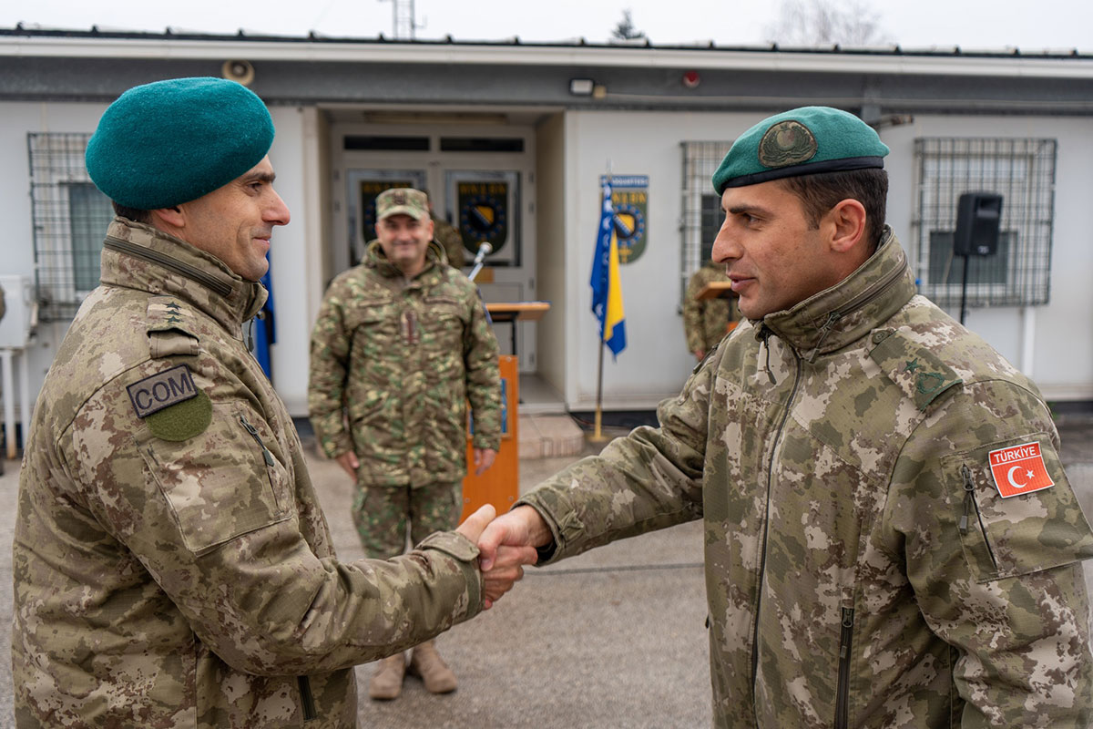 Continuity of Mission: Transfer of Authority Between Turkish Companies at Camp Butmir