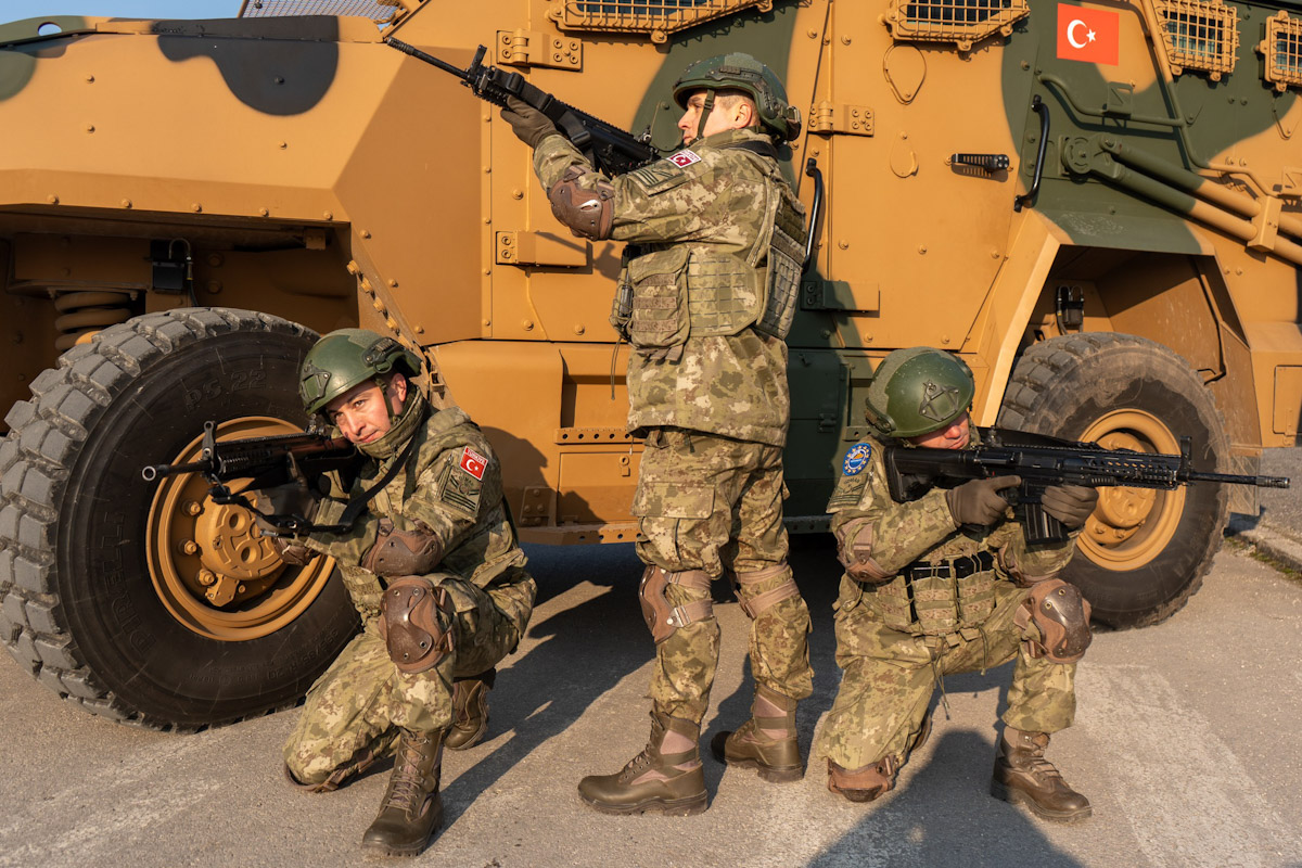 The New Turkish Company Officially Begins Its Mission within the EUFOR MNBN