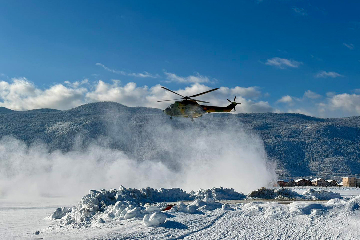 Duty Knows No Seasons for the EUFOR Aviation Detachment