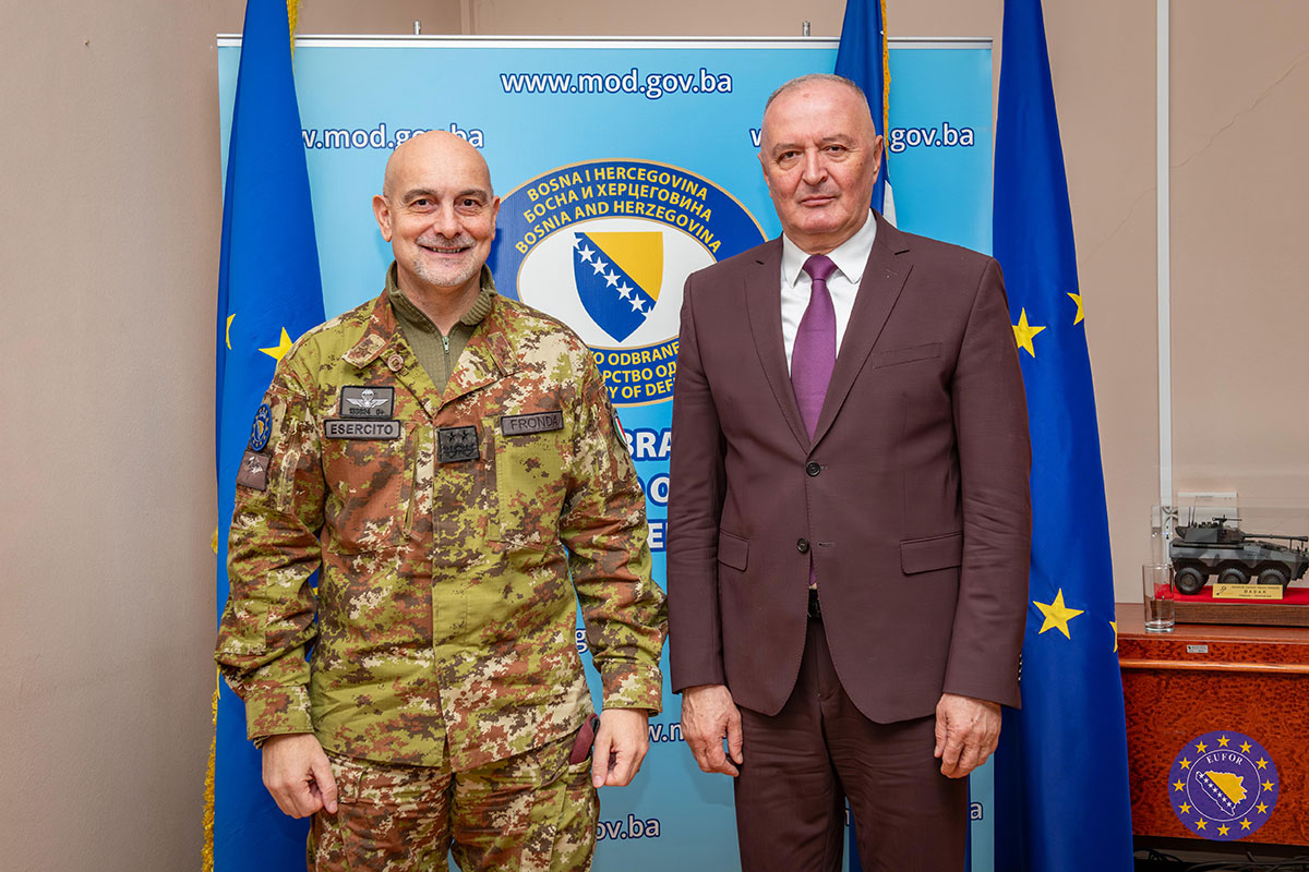 Meeting with Minister and Deputy Minister of Defence of Bosnia and Herzegovina