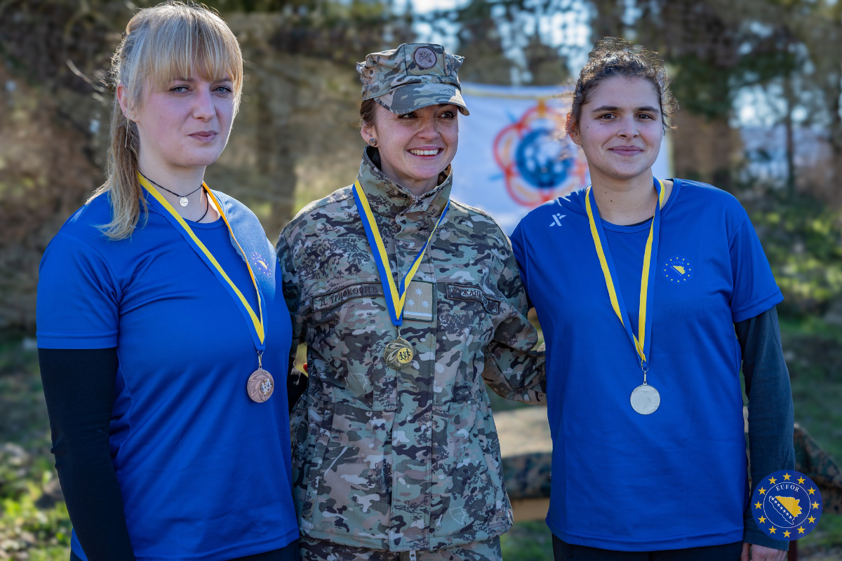 Sports Builds Bridges of Cooperation - EUFOR Troops Participate In CISM Race