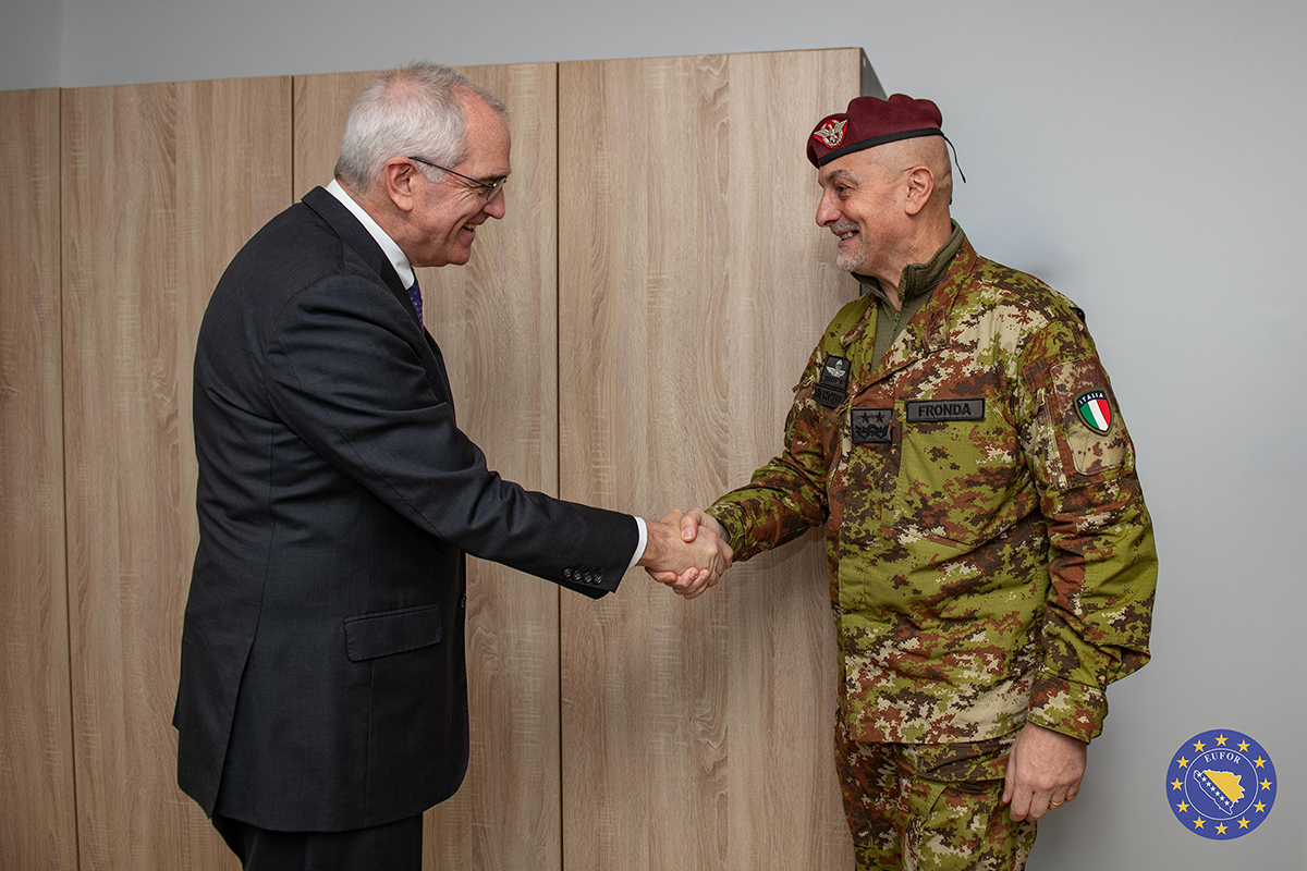 EUFOR Commander meets OSCE Head of Mission to Bosnia and Herzegovina