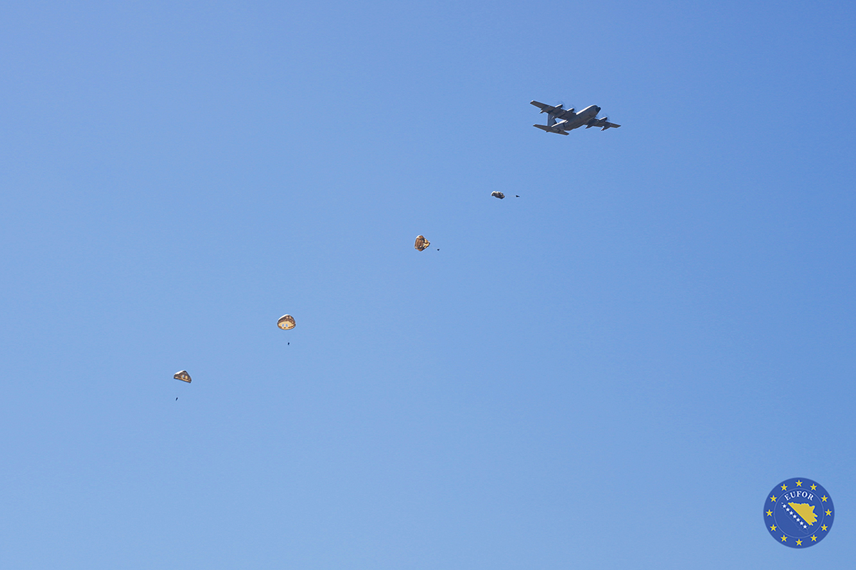 EUFOR Takes to the Skies Over Mostar During Exercise Quick Response 2026