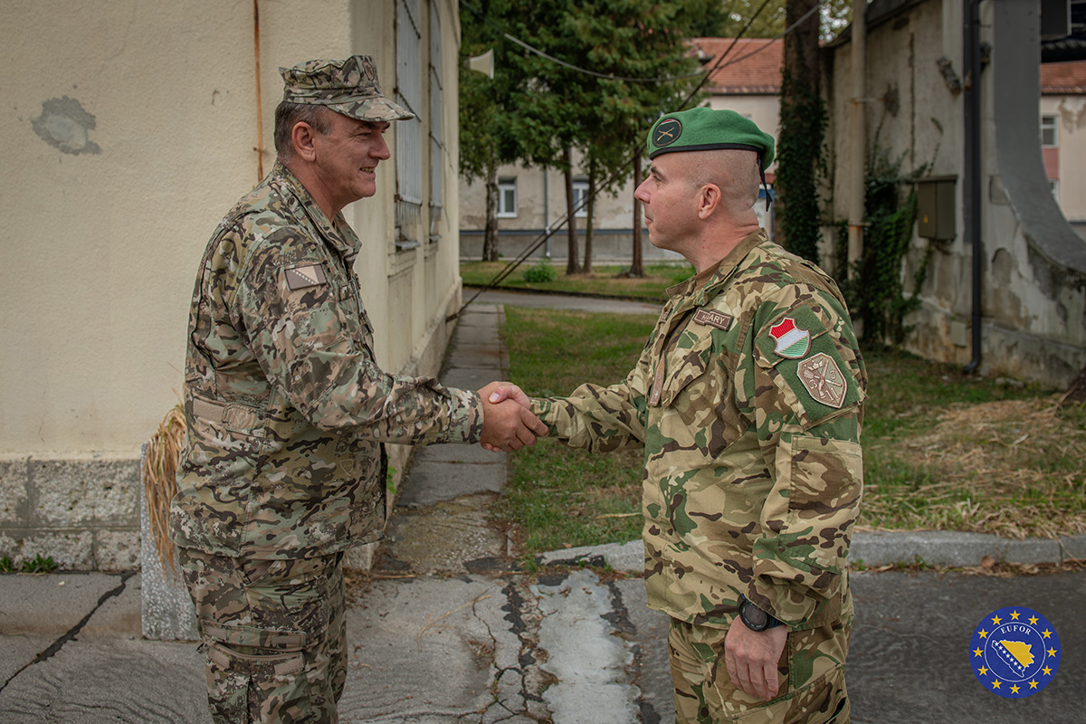 Zamjenik komandanta EUFOR-a posjetio Komandu obuke i doktrine Oružanih snaga Bosne i Hercegovine i LOT kuću u Travniku