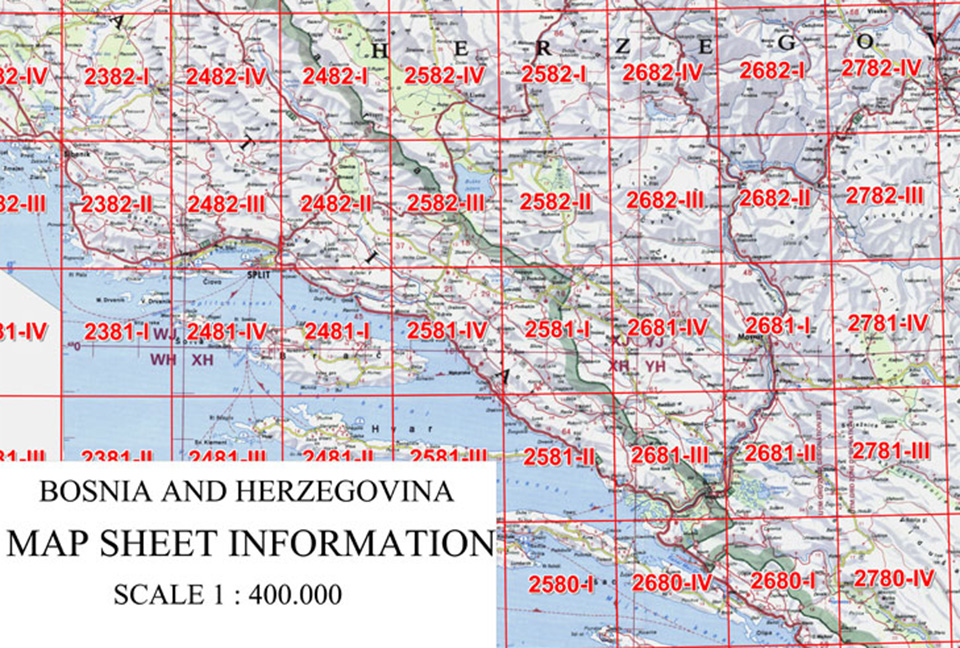 Minefield map