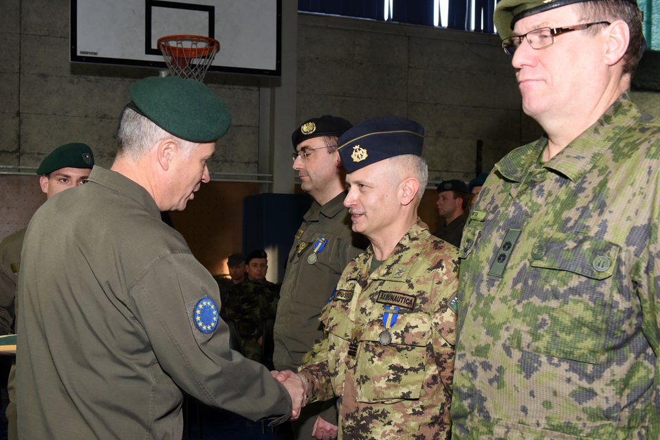 EUFOR MEdal Parade