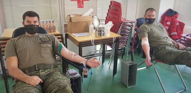 EUFOR Soldiers Donate Blood to Sarajevo