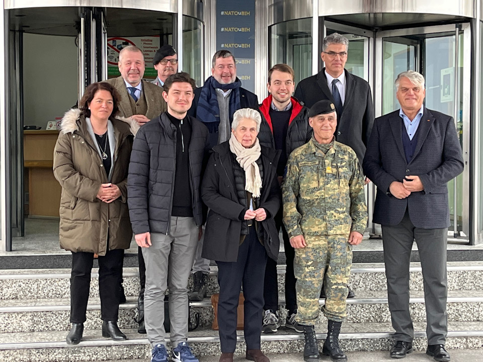 Defense Committee of the German Bundestag visited EUFOR HQ