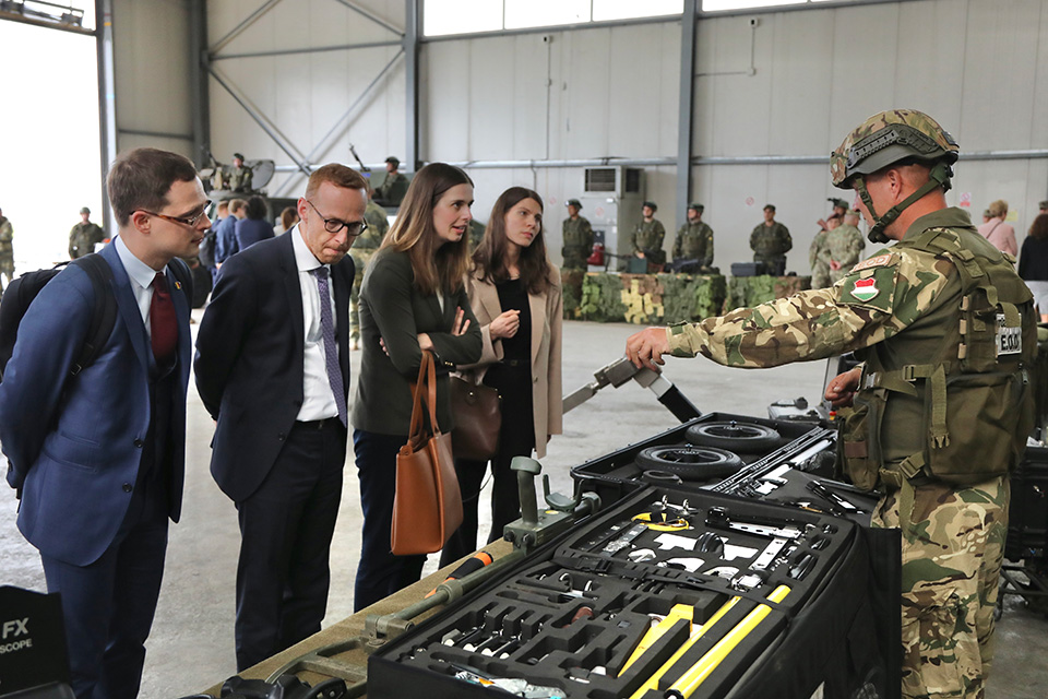 Working Group for the Region of Western Balkans visit to EUFOR