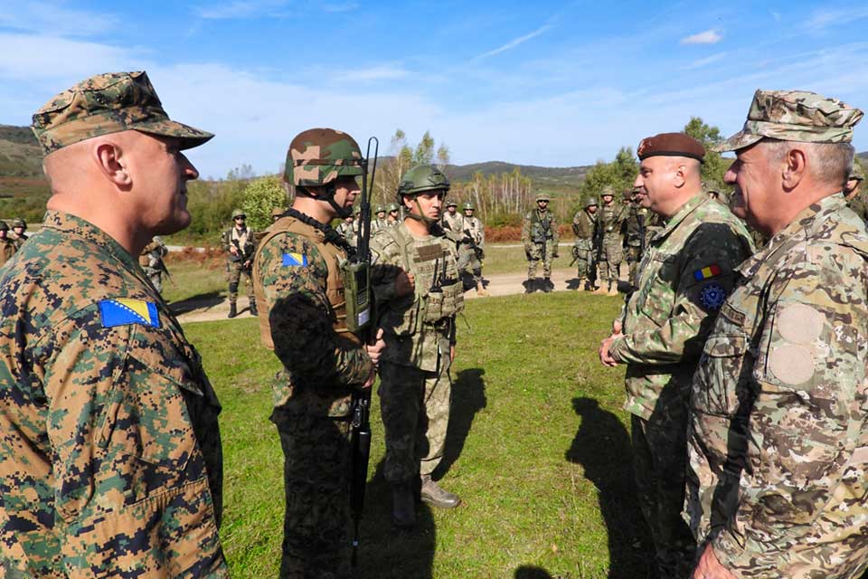 Exercise Combined Response 2023 in Manjača
