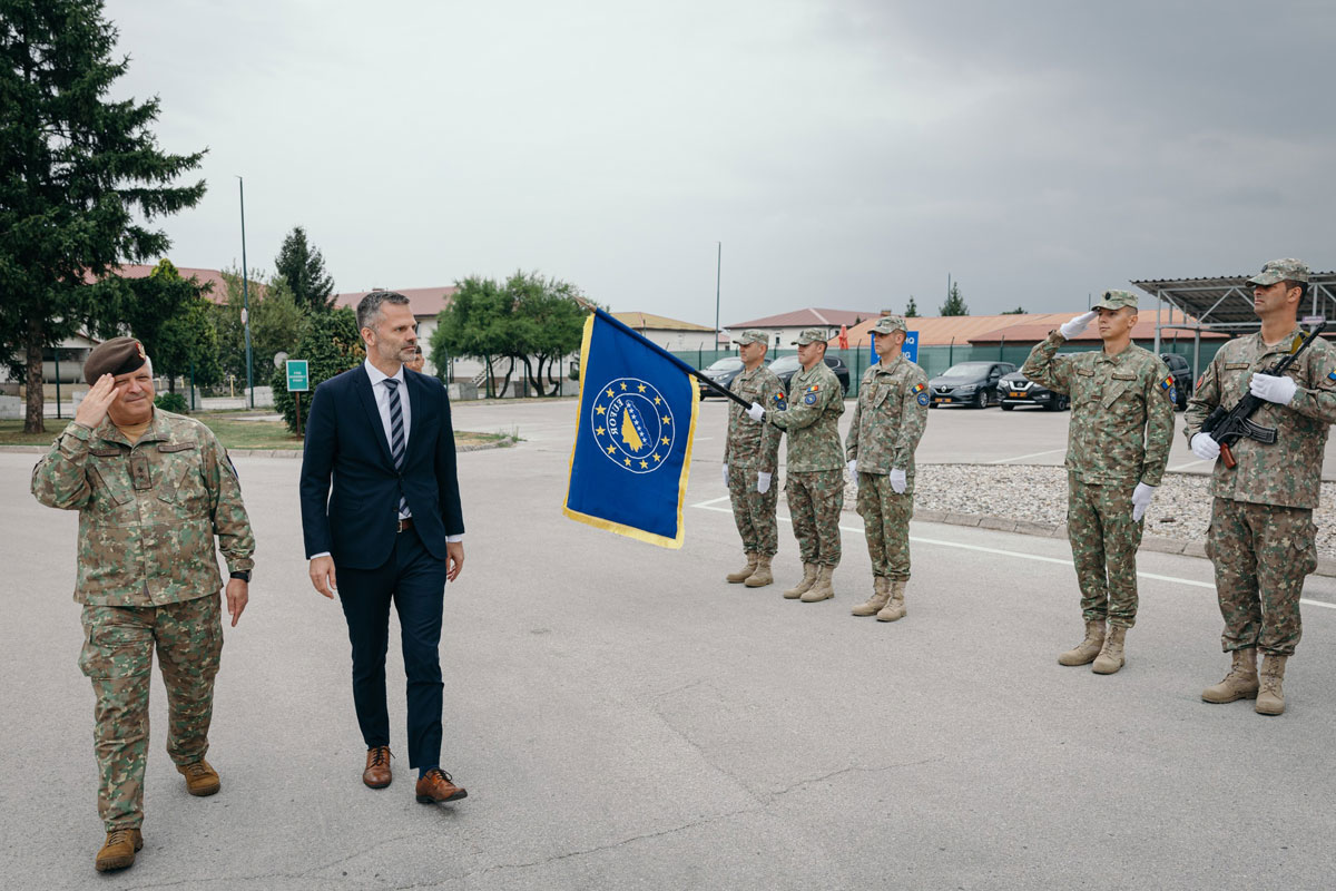 Denmark Joins EUFOR: A Warm Welcome at Camp Butmir