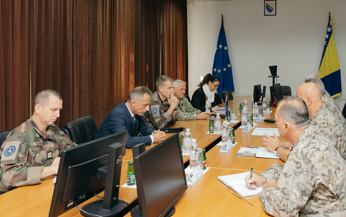 Strengthening Cooperation with the Armed Forces of BiH