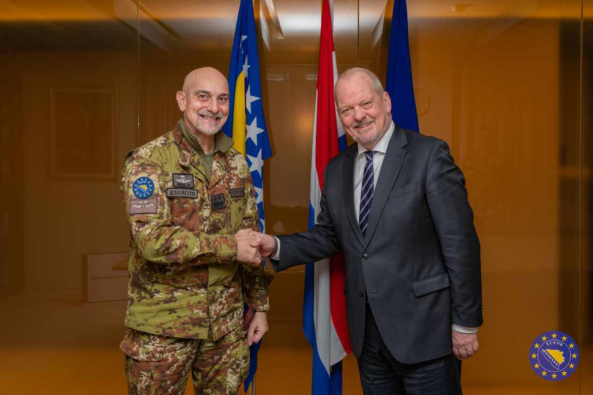Standing Together: EUFOR Commander and Dutch Envoy Commit to Bosnia Peace Efforts