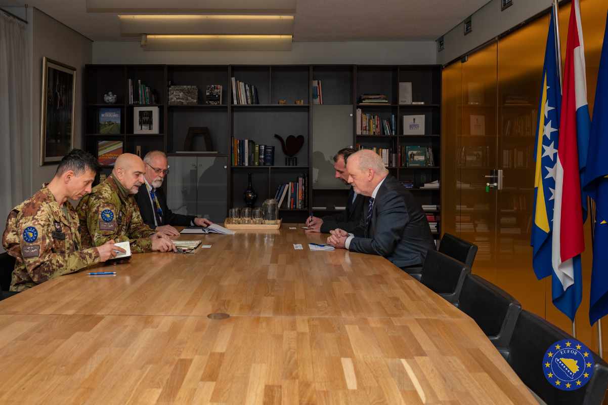 Standing Together: EUFOR Commander and Dutch Envoy Commit to Bosnia Peace Efforts