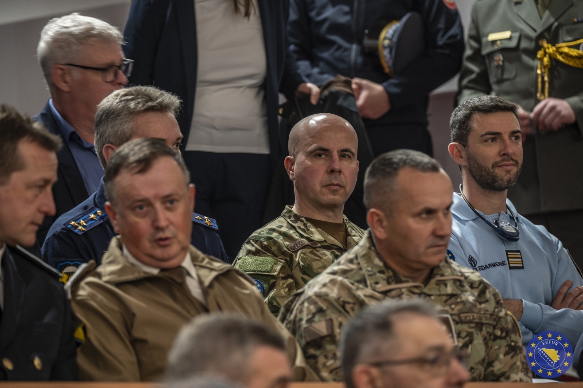 Security & Solidarity: EUFOR Deputy Commander Attends Police Day in Banja Luka
