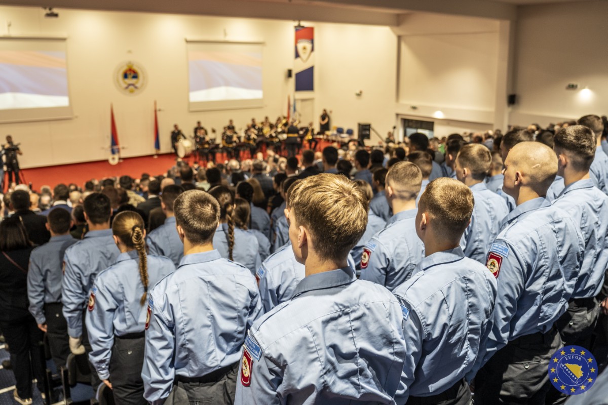 Security & Solidarity: EUFOR Deputy Commander Attends Police Day in Banja Luka