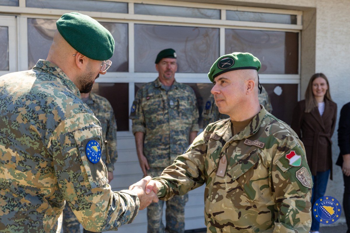 EUFOR Deputy Commander Visits Tuzla