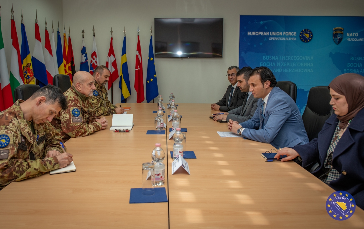 EUFOR Commander Meets Algerian Ambassador to Strengthen Partnership in Support of Bosnia and Herzegovina’s Stability