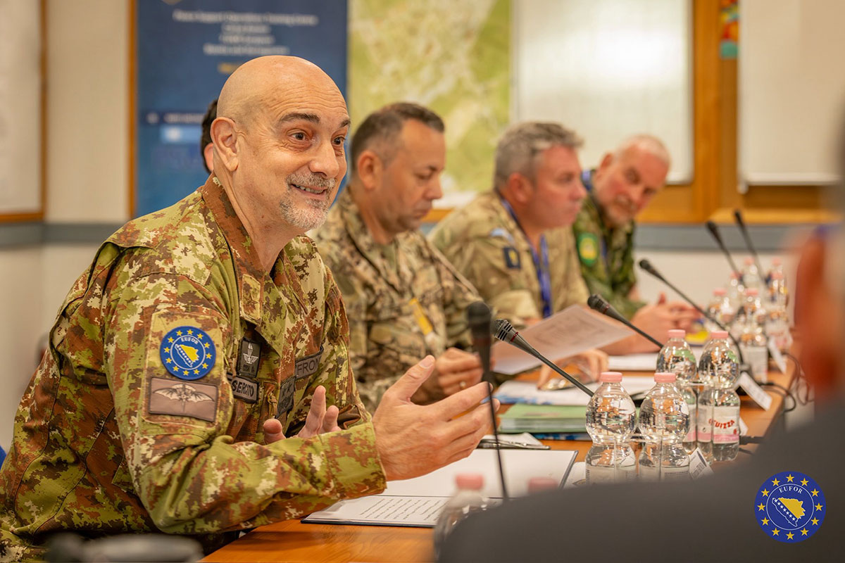 Strengthening NATO Education & Training: EUFOR Commander Addresses Annual Discipline Conference in BiH