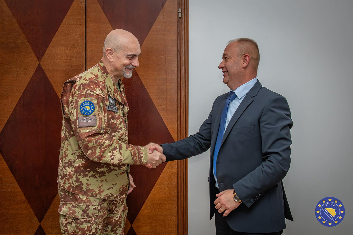 EUFOR Strengthens Cooperation with FBiH Police Leadership