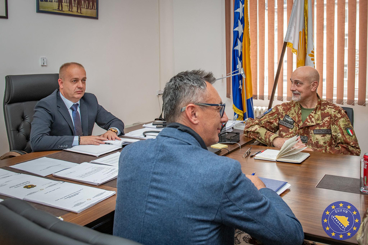 EUFOR Strengthens Cooperation with FBiH Police Leadership