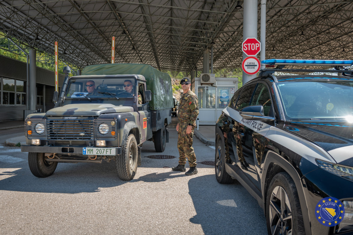 The arrival of EUFOR reserve troops in BiH continues