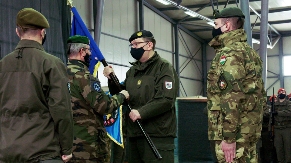 Major General Trischak hands over EUFOR command