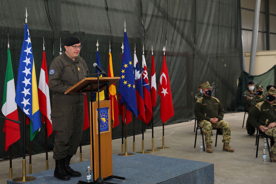 International Medal Parade for 105 Service personnel from 11 different Nations
