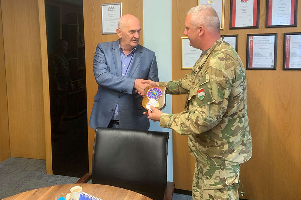 COS EUFOR visited ammunition factory