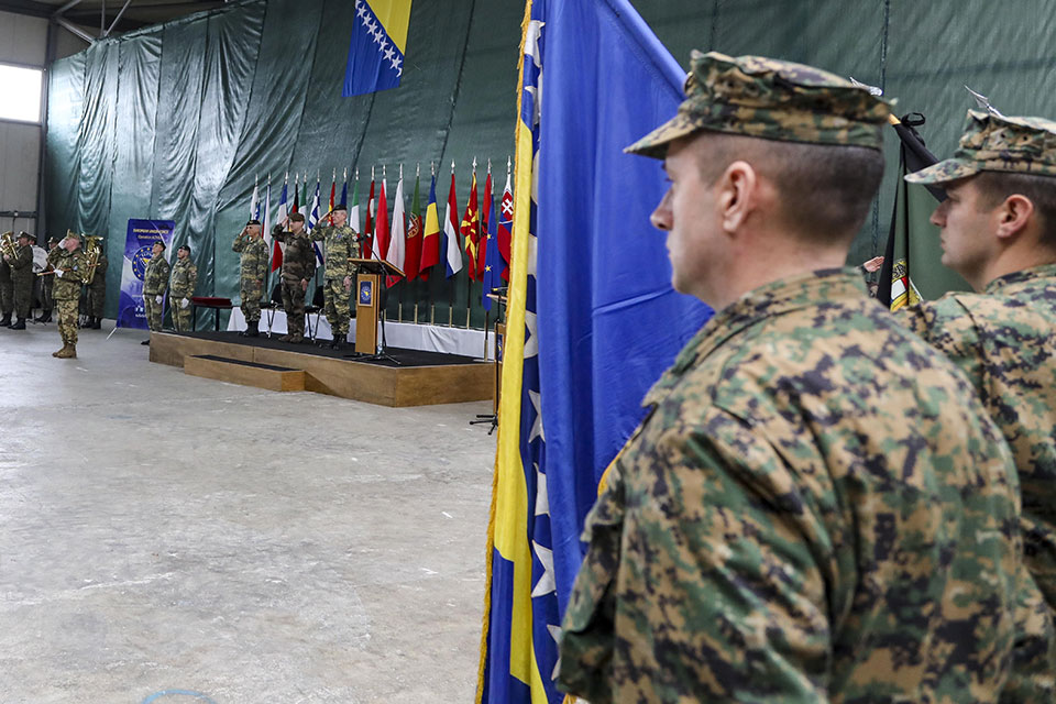 Change of Command Ceremony Force Commander EUFOR in BiH