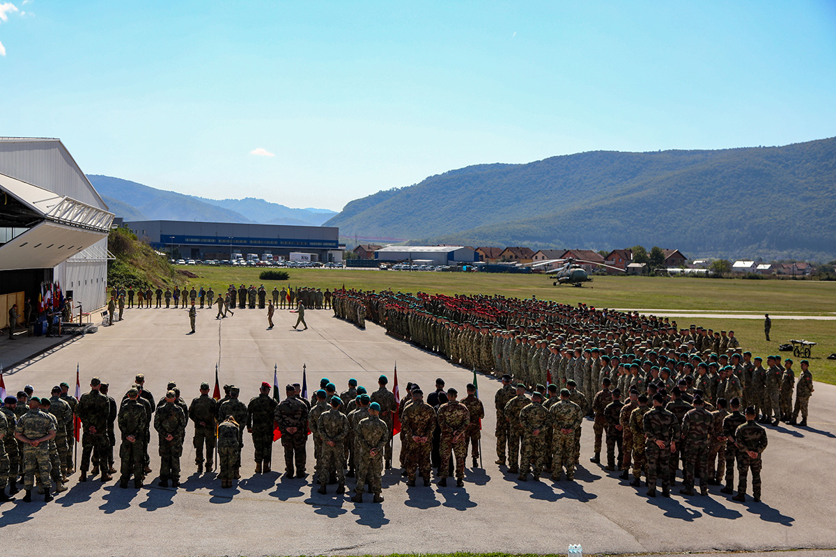 Exercise EUFOR Quick Response 2023, Closing Ceremony and Medal Parade
