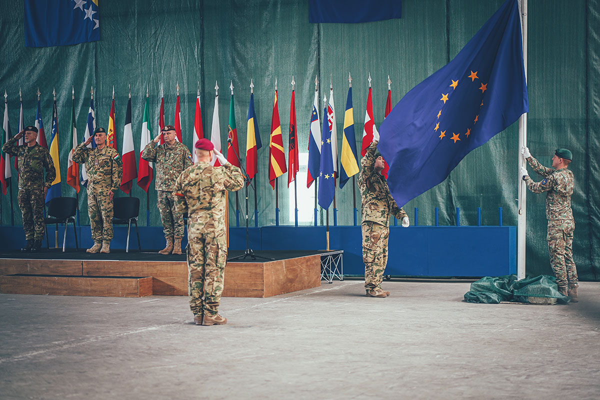 Deputy Commander EUFOR appointed in an official ceremony in Camp Butmir
