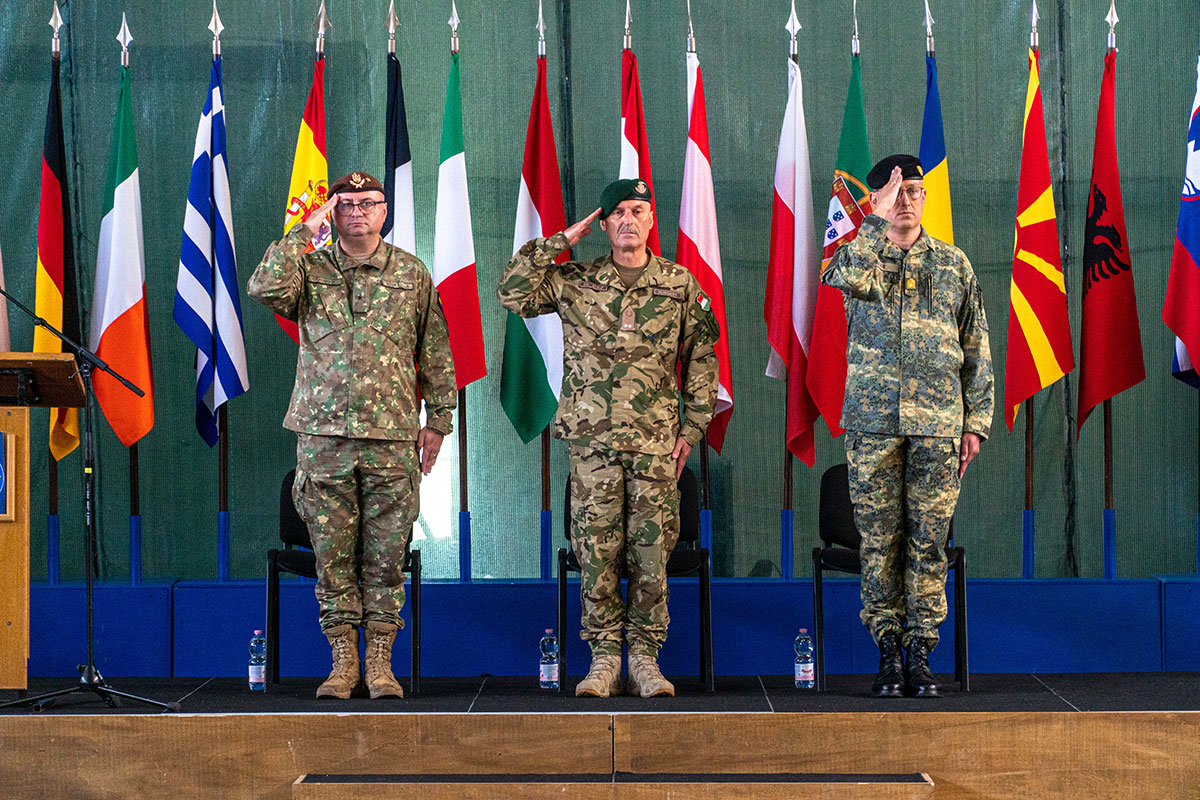 Chief of Staff EUFOR Handover Takeover Ceremony